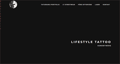 Desktop Screenshot of lifestyletattoo.se